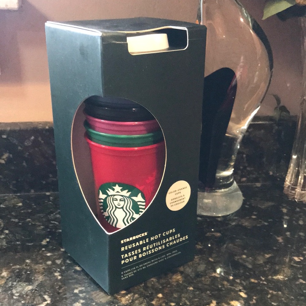 Starbucks Reusable Hot Cups. New with tag